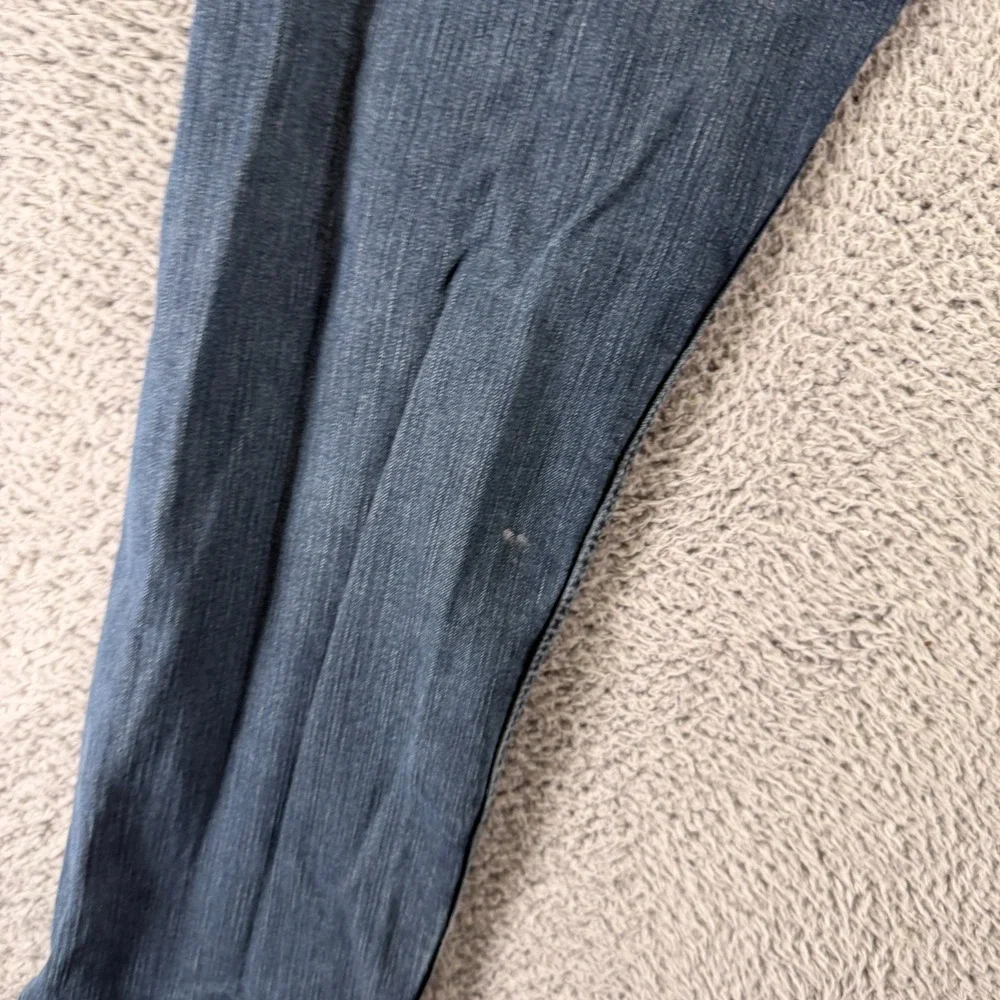 Levi's 505 Jeans Men 38x30 Blue Cotton Denim Straight Leg Workwear Faded Stretch